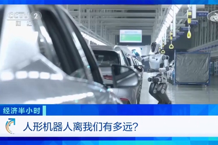 中央电视台《经济半小时》栏目对LD乐动机器人的专题报道
