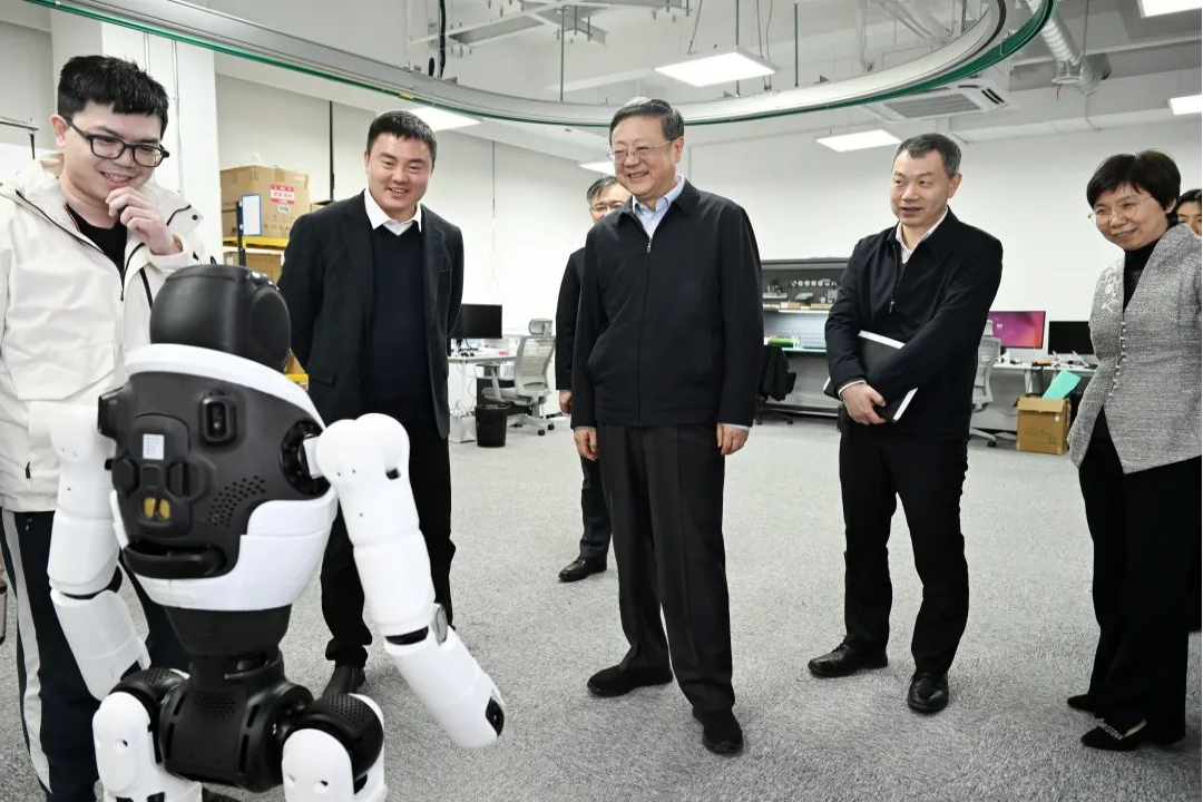 上海市委书记陈吉宁专题调研LD乐动机器人